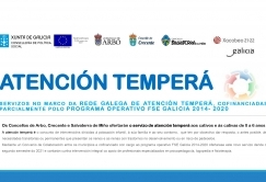 Novo servizo de Atención temperá para nenos e nenas ata os 6 anos