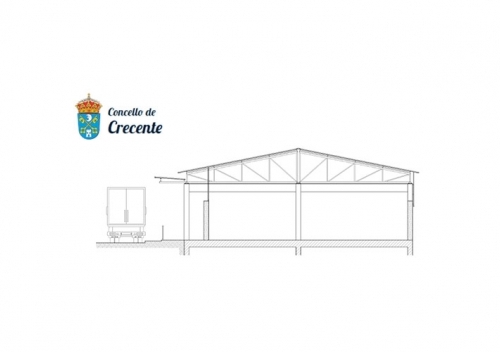 O Concello avanza na reforma do Mercado municipal de Crecente